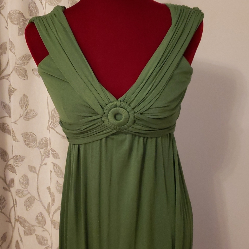 Emerald green Max Studio maxi dress
